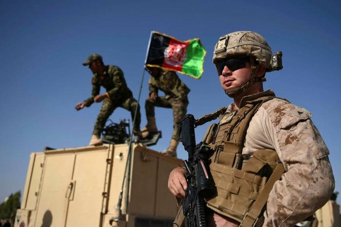 US and Afghan troops