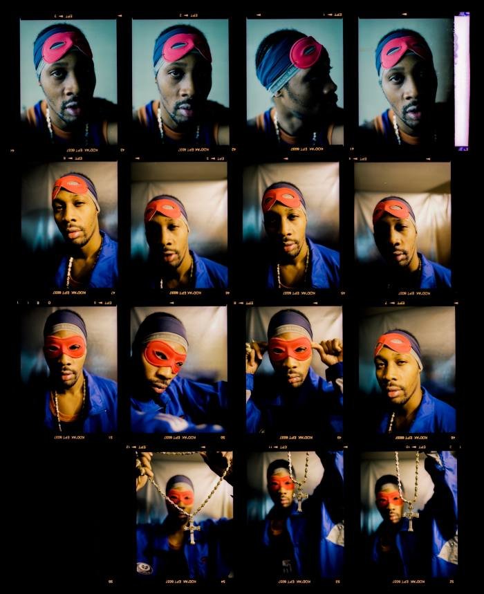 Rapper Rza as his alter ego Bobby Digital in the 1990s