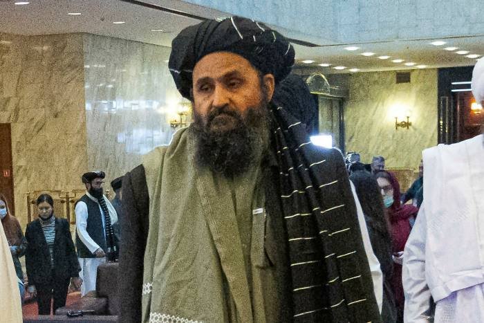 Taliban co-founder Mullah Abdul Ghani Baradar in Russia in March