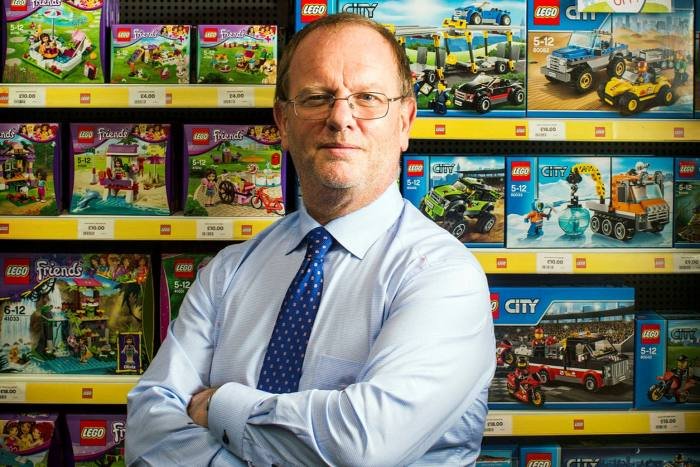 Gary Grant,  managing director of The Entertainer toy shop chain